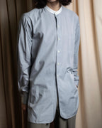 "MAISON MARGIELA" 21SS Long tail design band collar shirt