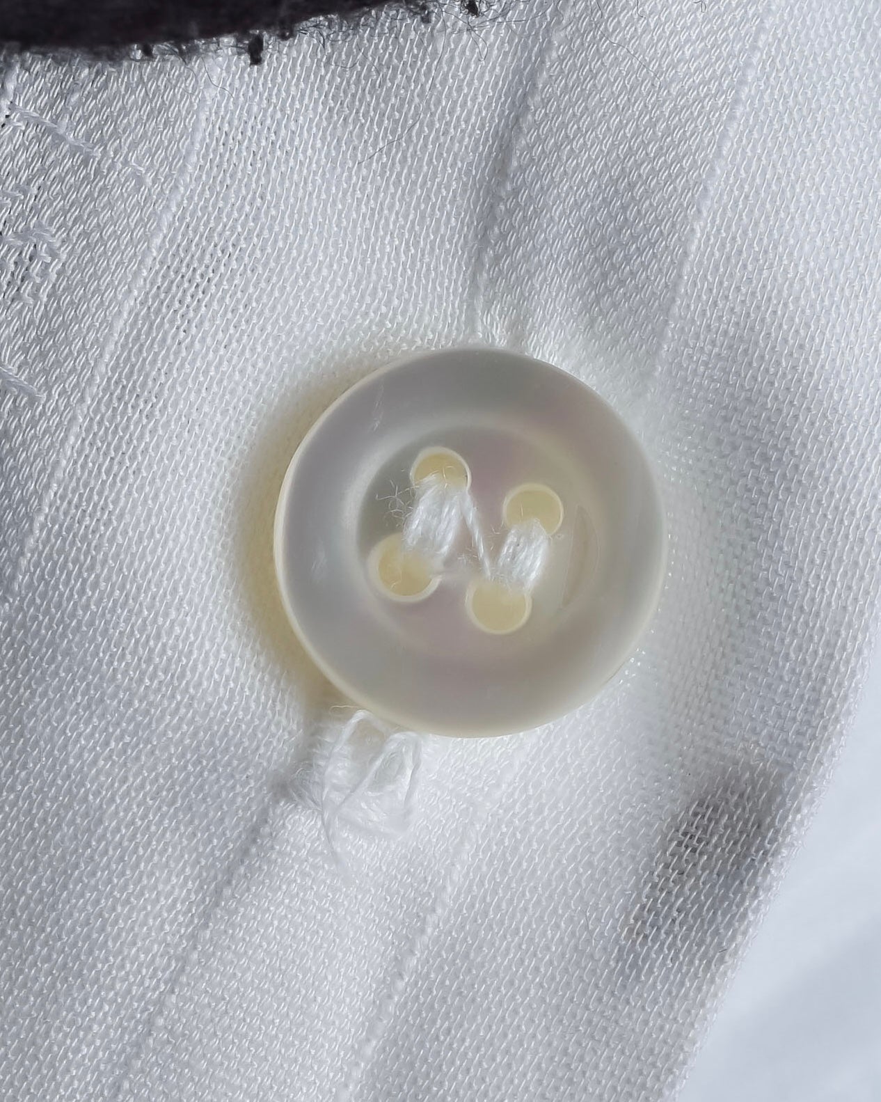 "Christian Dior" 90's Logo engraved striped shirt