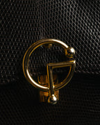 -SPECIAL- “GUCCI” 70’s-80’s lizard embossed flap shoulder bag