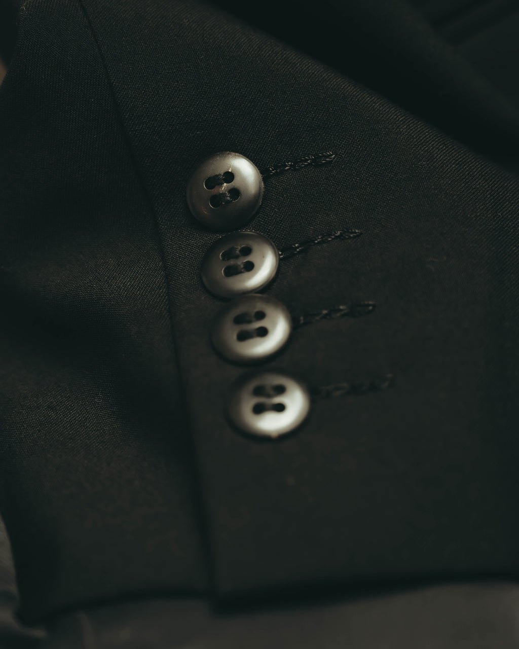 -SPECIAL- “Christian Dior MONSIEUR” 80’s-90’s satin peak-lapel tuxedo jacket