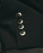 -SPECIAL- “Christian Dior MONSIEUR” 80’s-90’s satin peak-lapel tuxedo jacket
