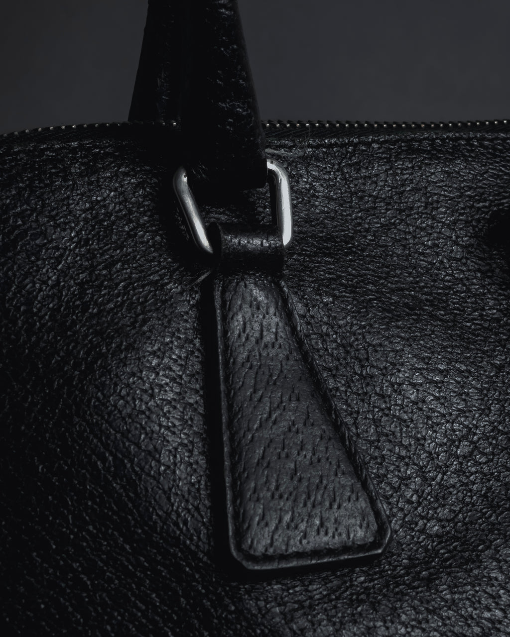 "PRADA" 90’s-00’s Vitello daino leather doctor bag