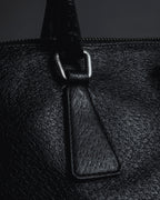 "PRADA" 90’s-00’s Vitello daino leather doctor bag