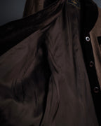 "FENDI" Velvet switching design herringbone set up