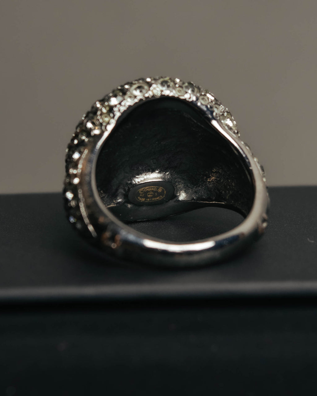 –SPECIAL– "CHANEL" 2021SS  Sparkling rhinestone cc ring