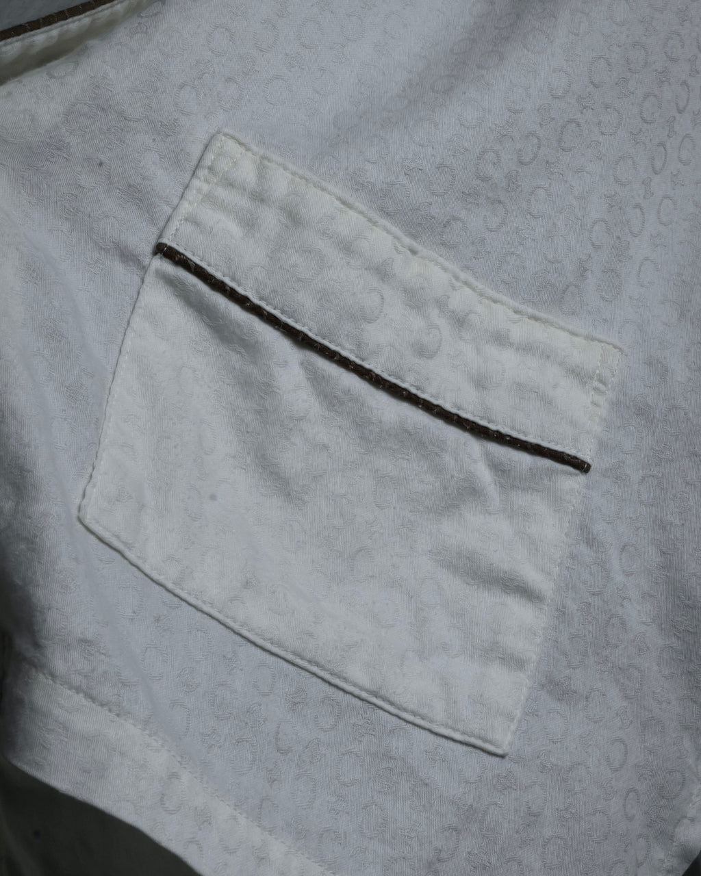 "CELINE" 90's-00's Macadam print pajama set up