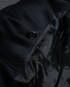 -SPECIAL- "YVES SAINT LAURENT rive gauche" 03 year Tom Ford period corset design long coat