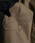 "Burberrys" Water-repellent cotton soutien colour trench coat