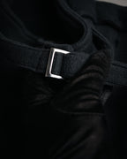 “EMPORIO ARMANI” 2009 AW Military inspired zip-up knit long coat