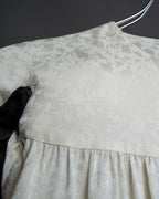 "Christian Dior" Shiny off-white shirt