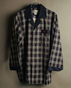 “Burberrys” 1998-1999 house check cotton pajama set