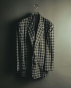"COMME des GARÇONS HOMME" 90's Plaid wool blazer