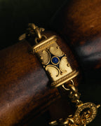 “Vintage“ 80's-90's Cabochon ornament bracelet