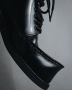 "Yohji Yamamoto FEMME" Lace-up leather ankle boots