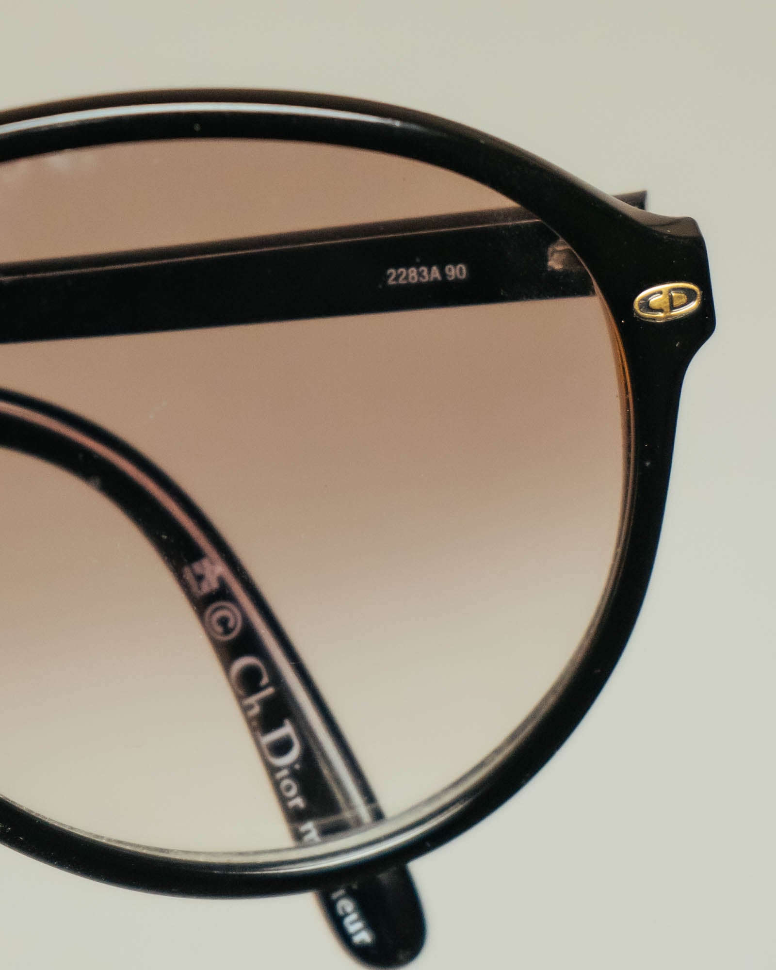 "Christian Dior" 80's Oversized aviator sunglasses