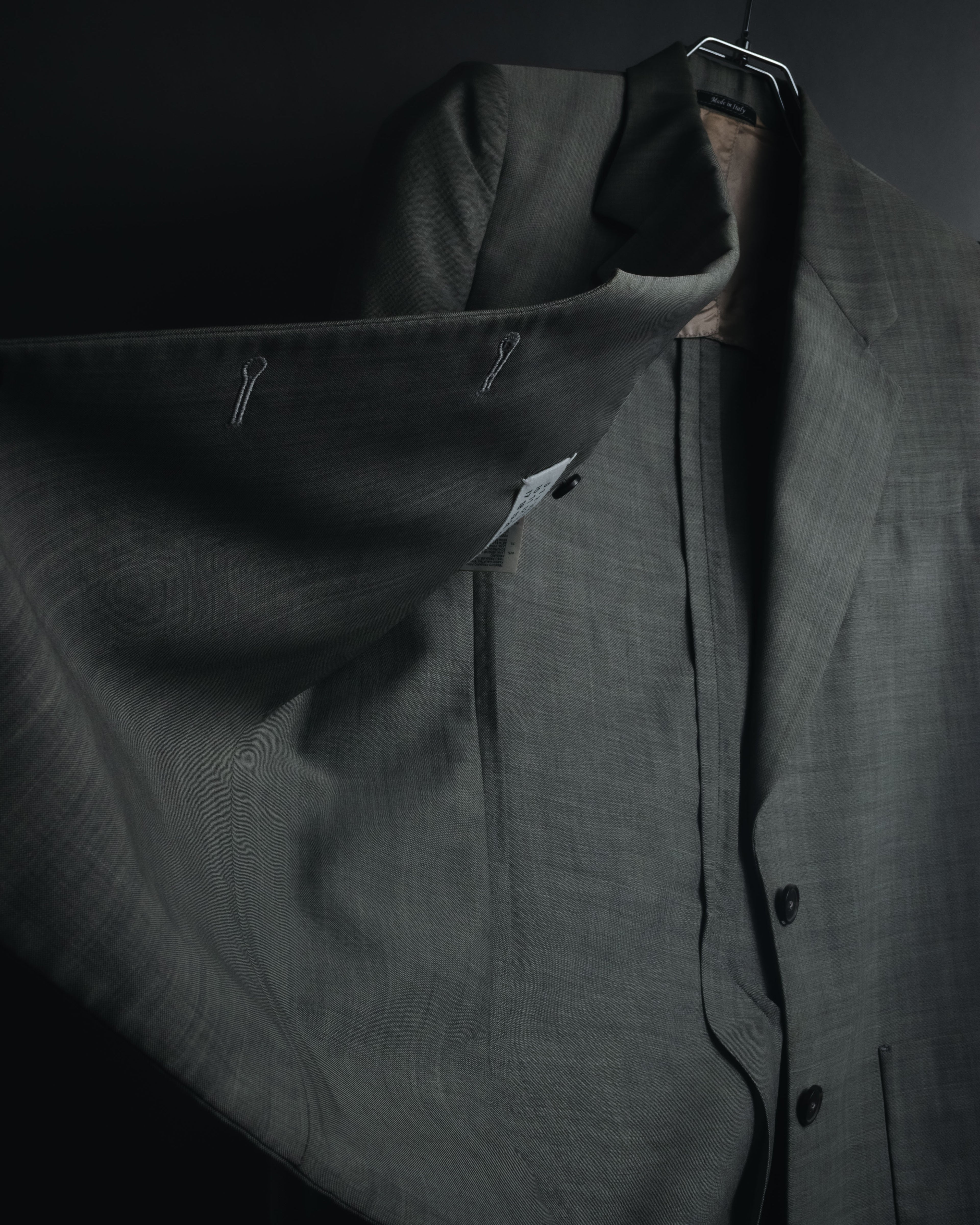 "Maison Martin Margiela" 2012SS deconstructed sartorial blazer