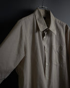 "CHRISTIAN DIOR MONSIEUR" 80's Marc Bohan design woven shirt