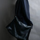 "MASAKI MATSUSHIMA" Outer zipper design leather shoulder bag