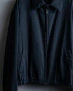 "ARMANI" Minimal design stand up collar blouson