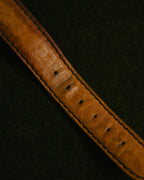 “FENDI” 80’s-90’s Rectangular quartz leather watch