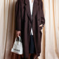 "CHRISTIAN DIOR MONSIEUR" 100% cashmere oversized chesterfield coat