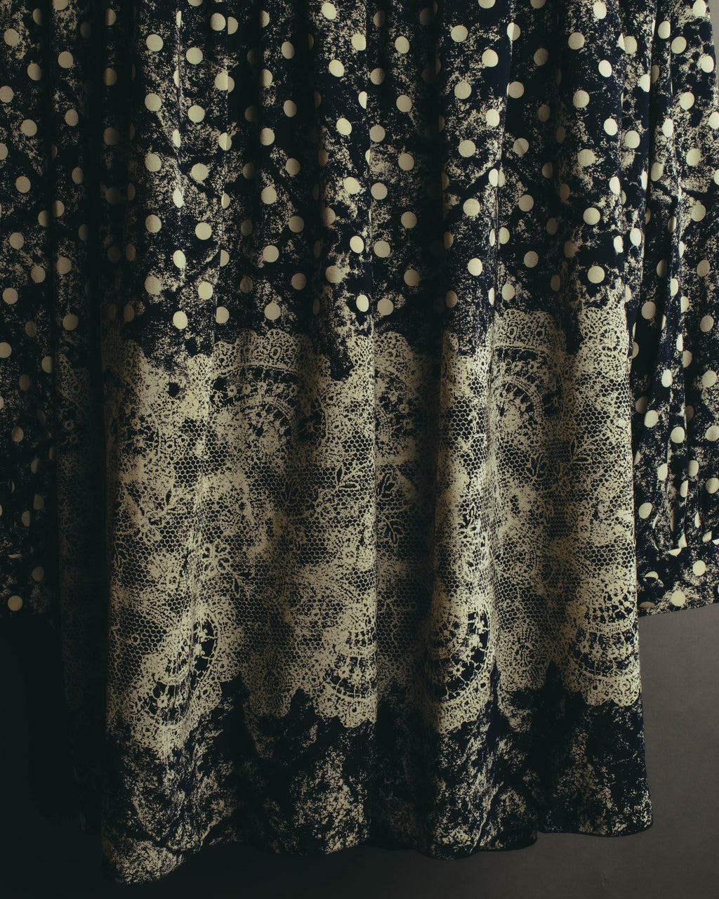 "Christian Dior" 80's-90's Elegant printed silk blouse