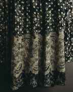 "Christian Dior" 80's-90's Elegant printed silk blouse