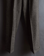 "BROOKS BROTHERS" Melange tweed three-piece suit