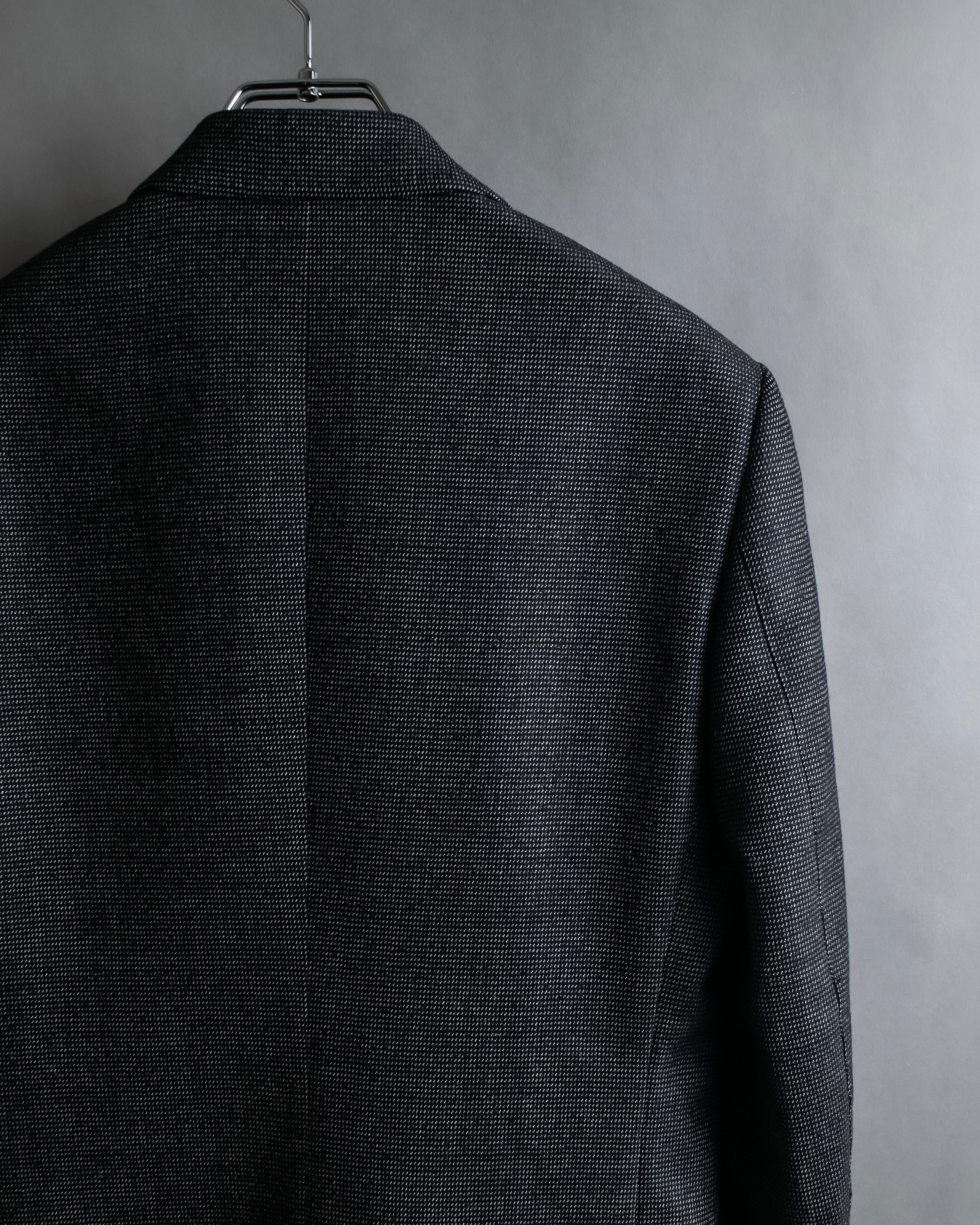 "GUCCI" 90's Tom Ford period bird eye weave set up