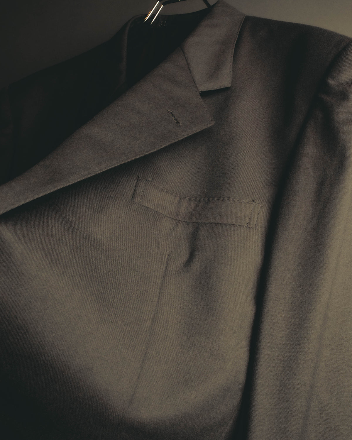 –SPECIAL– "Christian Dior" 80's-90's Classically tailored wool two-piece suit