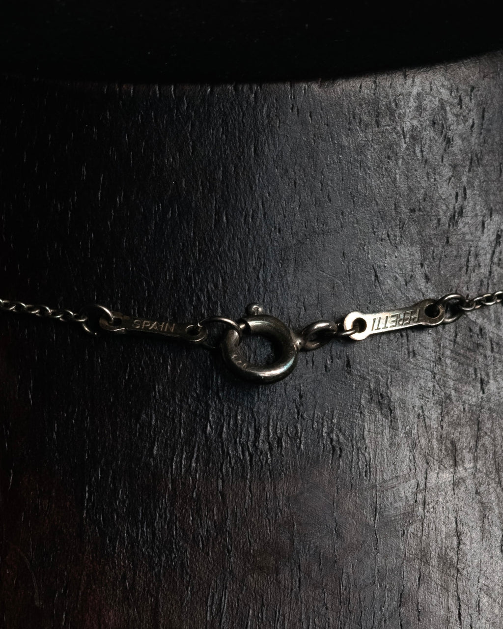 “TIFFANY & CO.” 90’s-00’s Peretti sculpted crucifix pendant