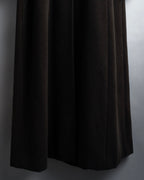 "MAX&Co." 90's Classic maxi-length angora mix long coat