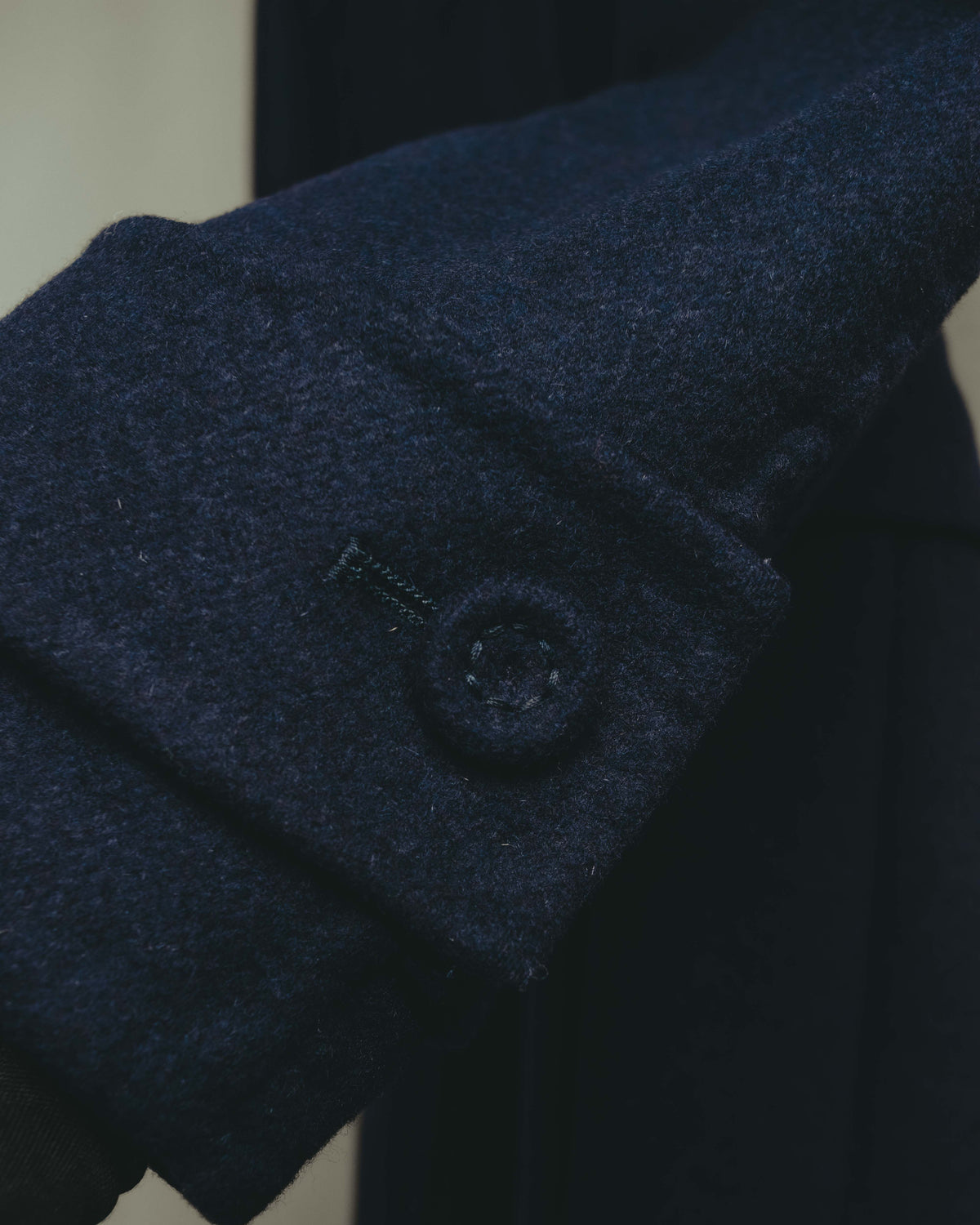 -SPECIAL- “Christian Dior” 2017 AW Navy double breasted A line long coat