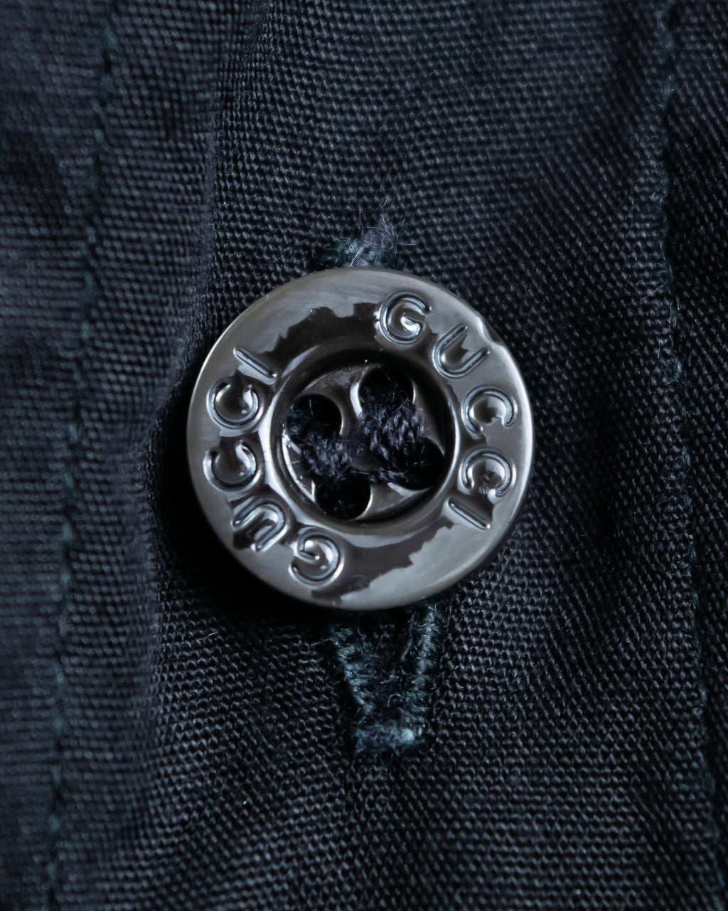 "GUCCI" Horizontal collar oversized shirt