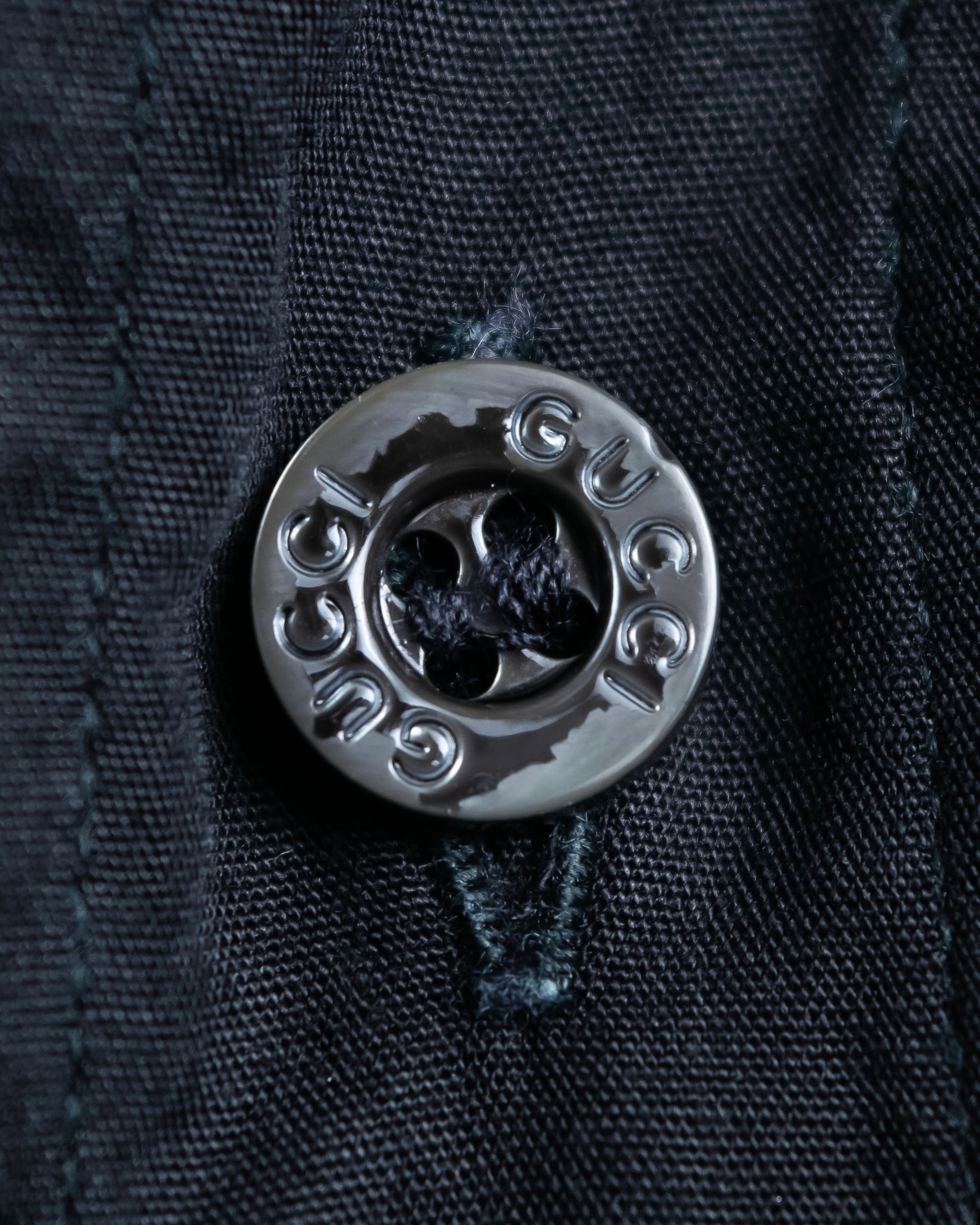 "GUCCI" Horizontal collar oversized shirt