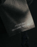 "BALENCIAGA" 2022 Distressed hooded long coat