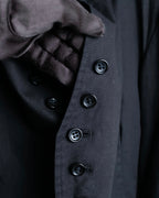 "Y's" No collar cotton short length spencer jacket