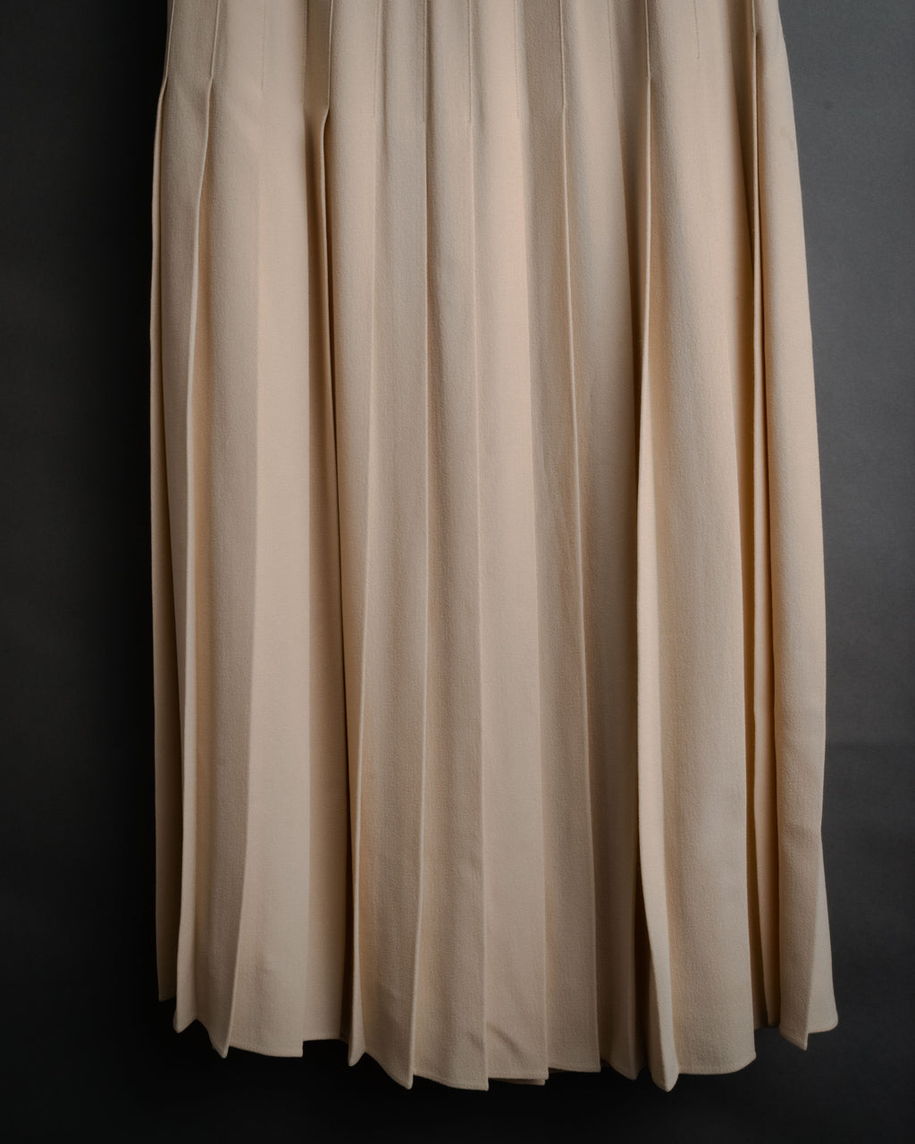 “CELINE” 2019-2023 Minimal pleated skirt