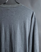 "sacai" 14AW Anam glam arch logo sweatshirt