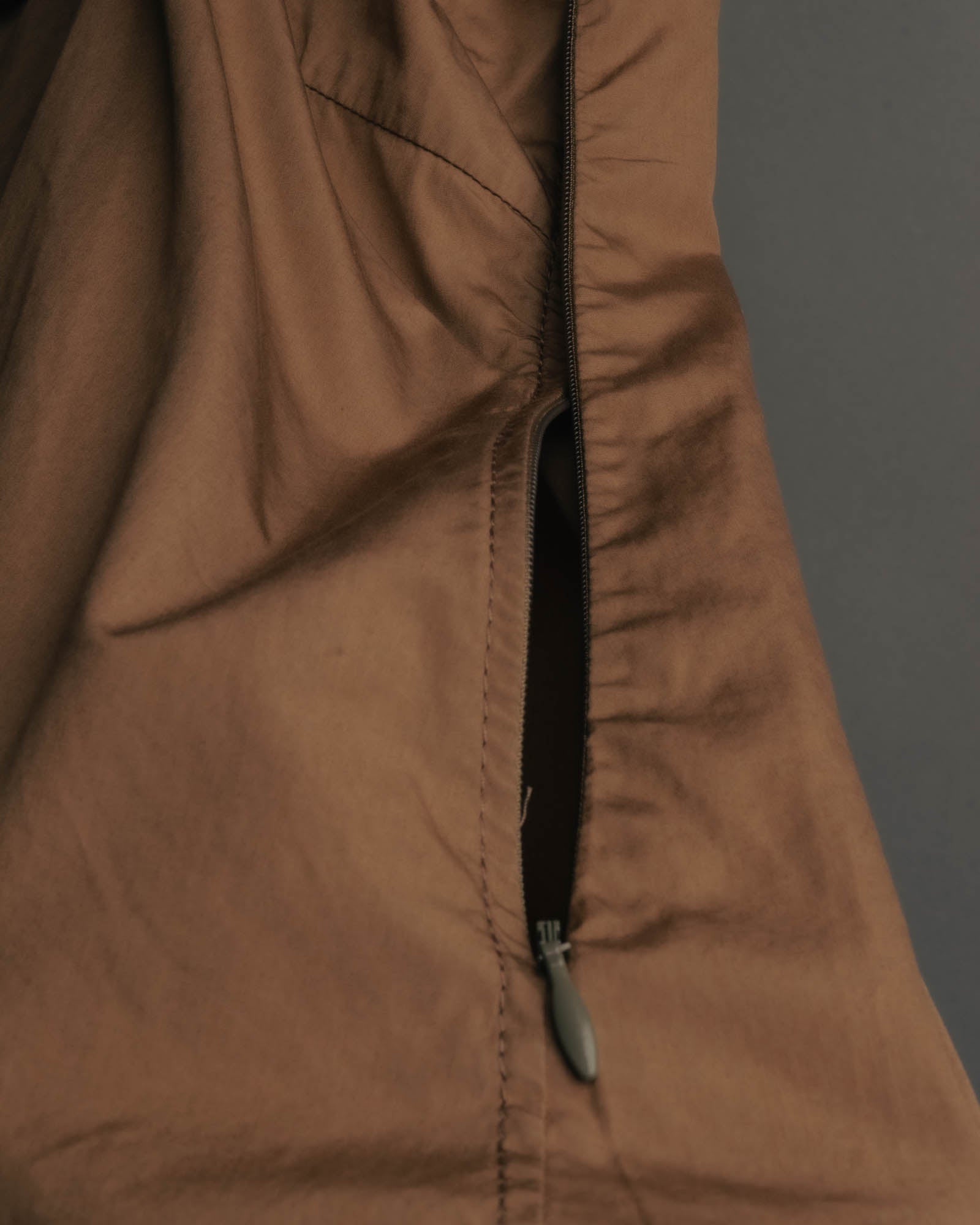 “JIL SANDER” 00’s-10’s Cotton pleated sleeveless blouse