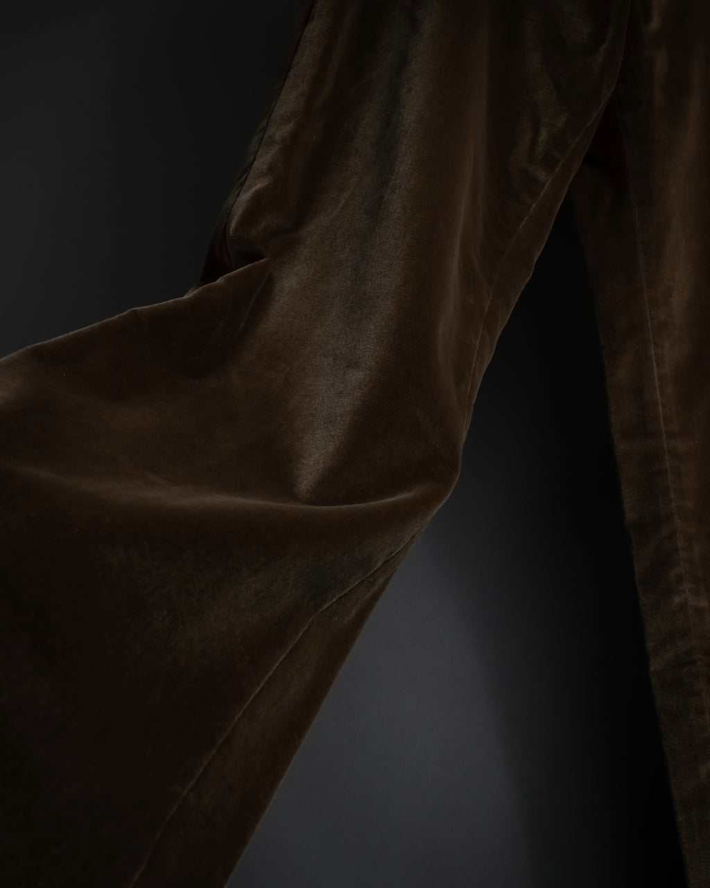 "CELINE" 1999-2003 low-rise flared stretch slacks