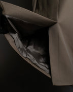 "MAISON MARGIELA" 13AW structured mid-length tailored coat