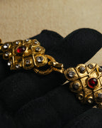 -SPECIAL- “CHANEL” 80’s-90’s ornate gold chain necklace