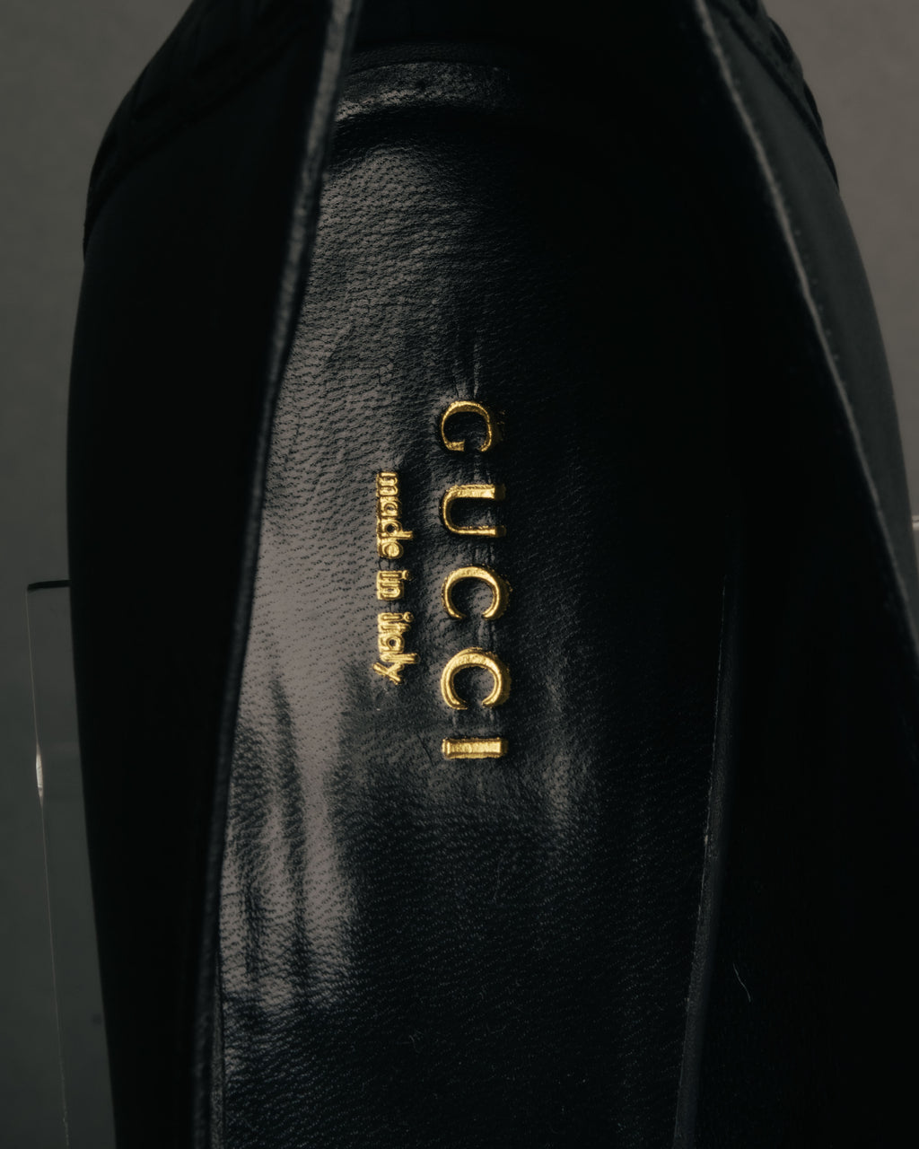 “GUCCI” 90’s-00’s Horsebit open toe pumps