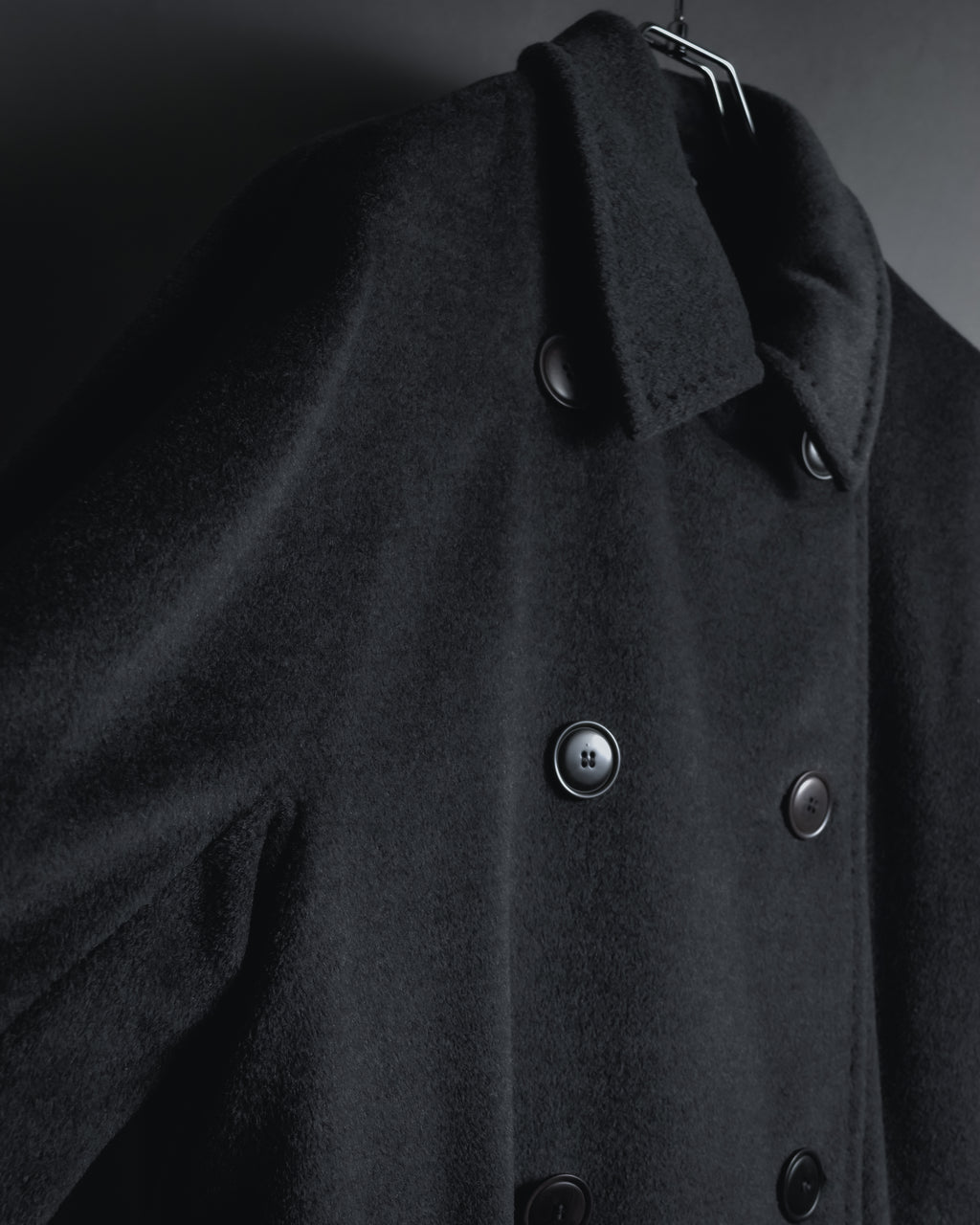 "MARINA RINALDI" Double-breasted minimal over coat