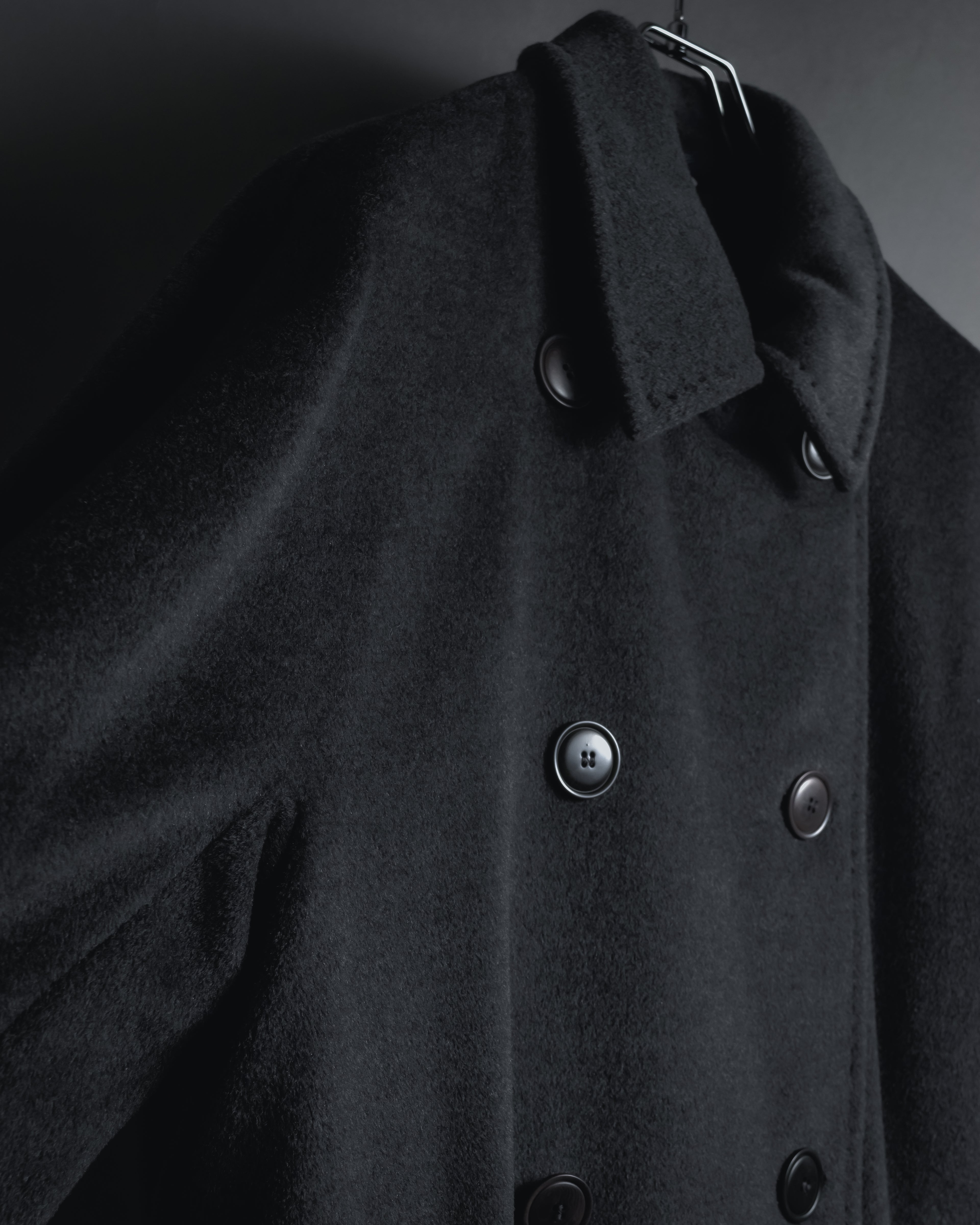 "MARINA RINALDI" Double-breasted minimal over coat