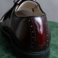 "Johnston & Murphy" Logo engraved fringe design leather shoes