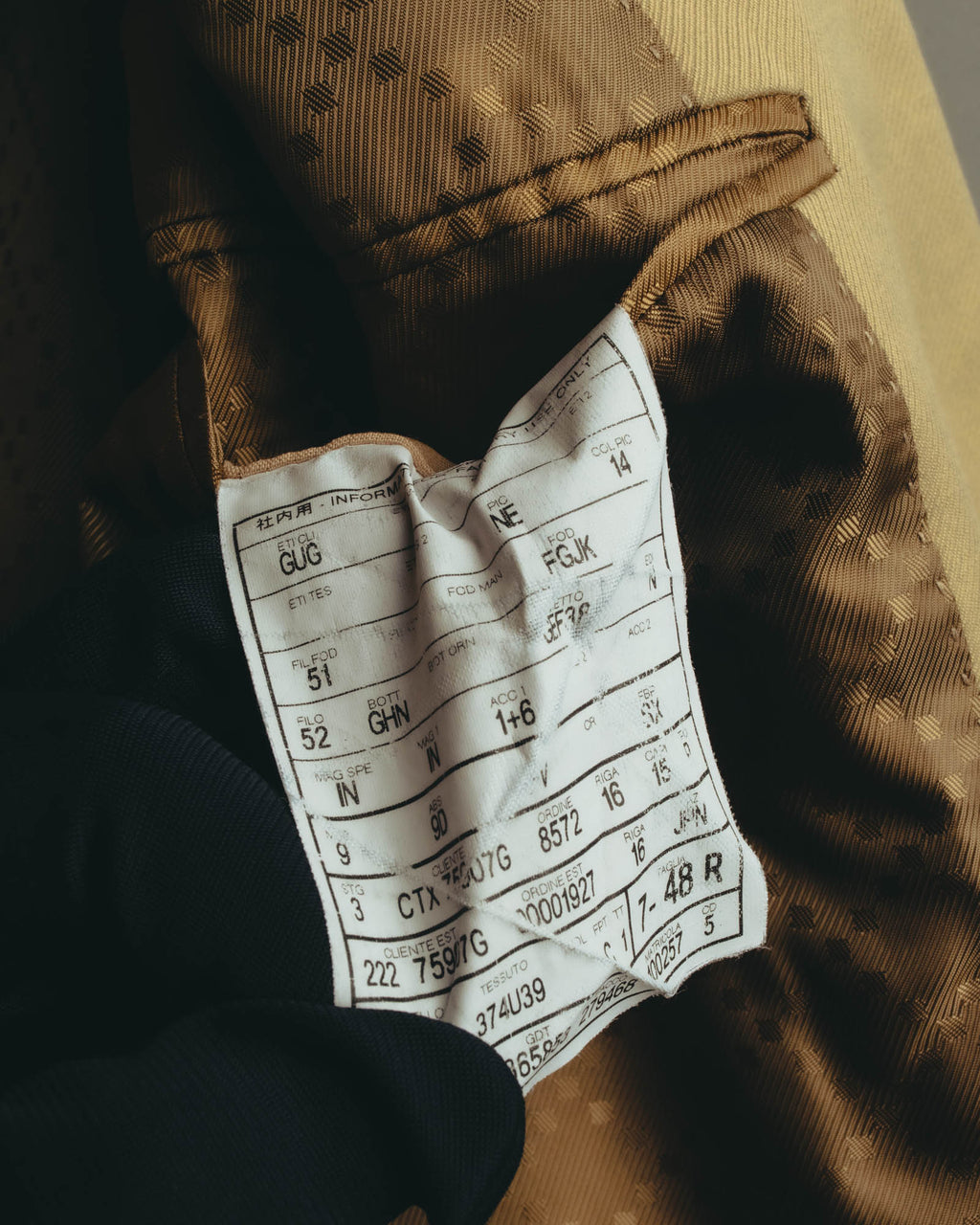 “GUCCI” 00’s-10’s Cotton mohair tailored jacket