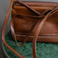 "LOEWE" Horizontal design logo engraved leather shoulder bag