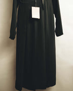 "BURBERRY" 2010's-20's Pleated silk midi dress